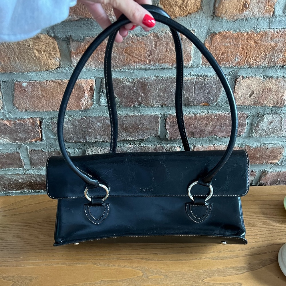 Prune Leather Purse
